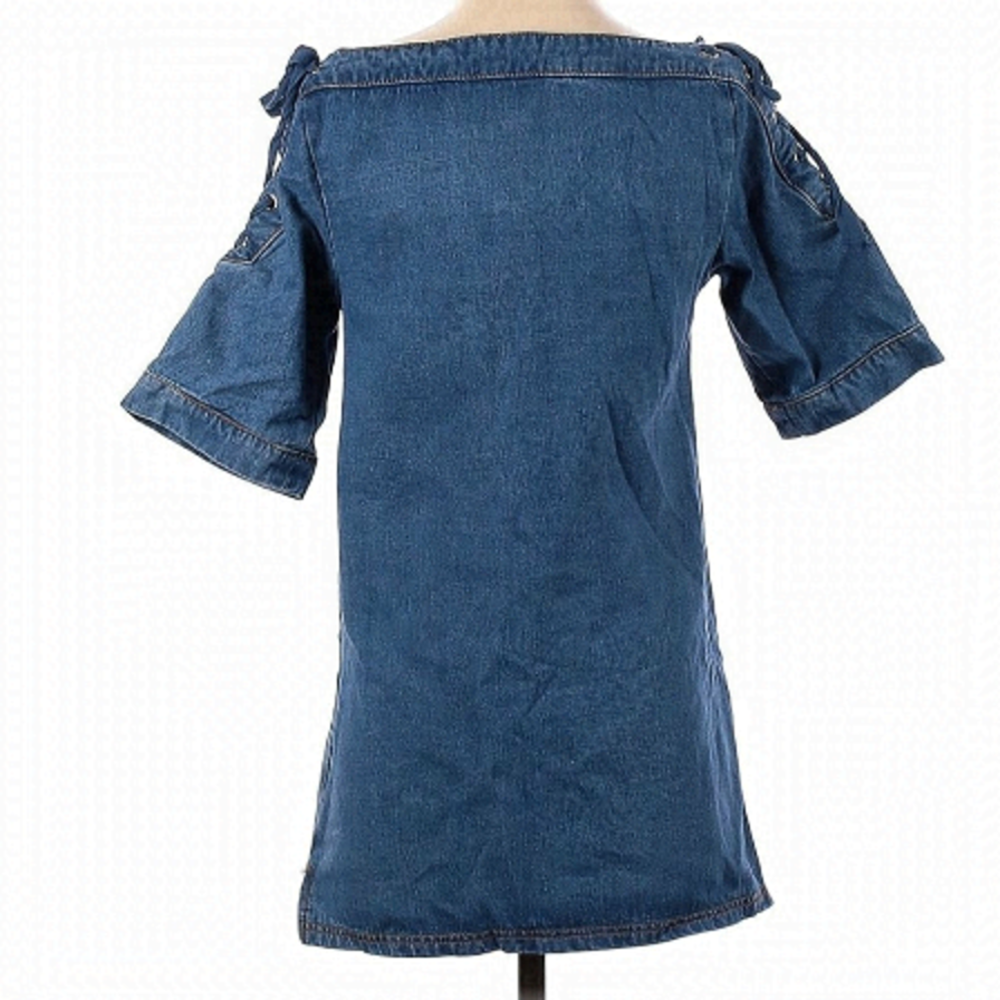 maeve • Denim Mini Dress